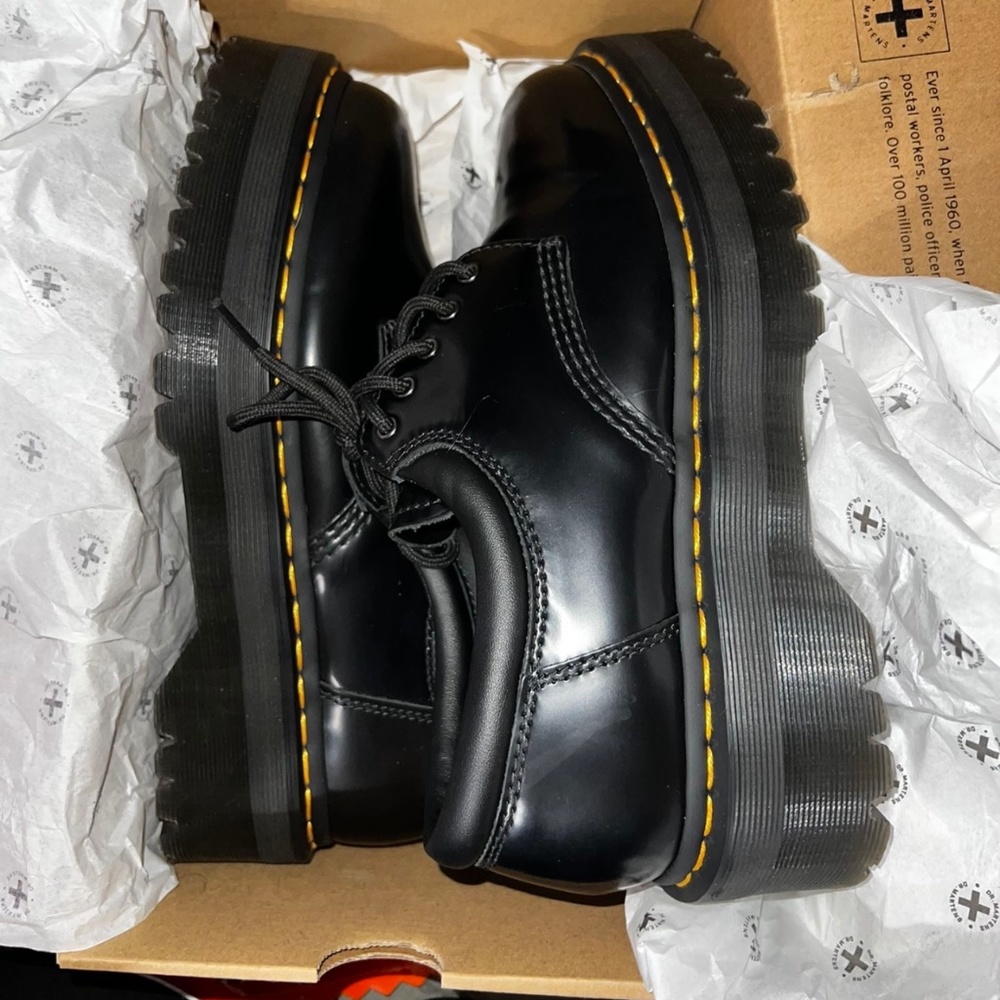 Dr.Martens Leather platforms